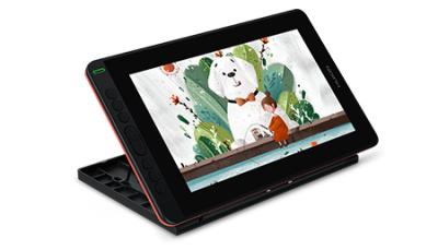Графический планшет/монитор Huion Kamvas 12, 11.6", Разрешение 1920х1080, Яркость 200cd/m2, Матрица IPS, 5080 lpi, Чувствительность к нажатию 8192, Интерфейс USB-C, Рабочая область 256,32*144,18 мм.