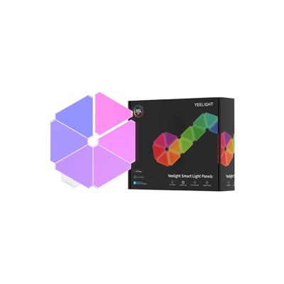 Световая панель, Yeelight, Smart Light Panels 6pcs, YLFWD-0012, Номинальный входной сигнал 110V-220V~50/60Hz 0.8A, Номинальная мощность 18W (9PCSx2W/module) / 12W (6PCSx2W/module) / 6W (3PCSx2W/module), Рабочая температура -10 +40С, Wi-Fi IEEE 802.11