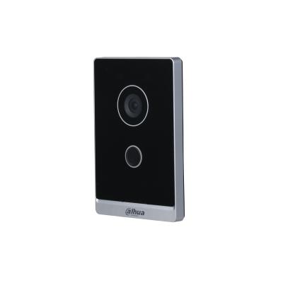 Домофонная система, Dahua, DH-VTO1201G-P, 1/2.8" 1Мп CMOS с высоким разрешением, низкая освещенность/WDR, цвет/ИК, 	12 В / 1 А постоянного тока Стандартный PoE