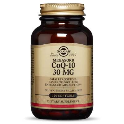Solgar, Megasorb CoQ-10, 30 мг