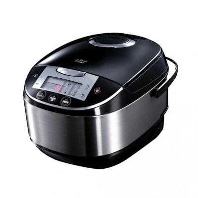 Мультиварка, Russell Hobbs, 21850-56, Мощность 900W, Объём чаши 5L, 11 автоматических программ, Пластик, Антипригарное покрытие чаши, Сенсорное управление, Черный