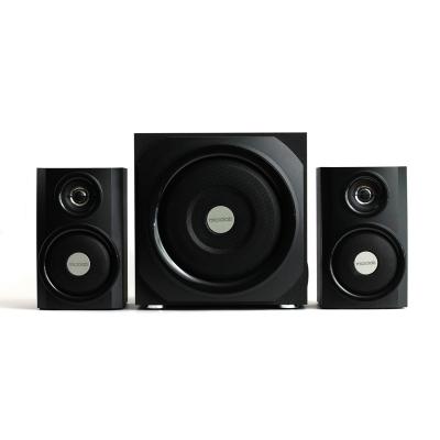Акустическая система, Microlab, TMN9U, 2.1, 40Вт (12Вт*2+16Вт), Вход 3,5MiniJack, Выход 4RCA, Чёрный
