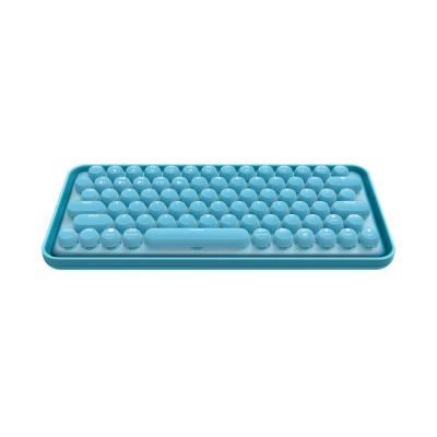 Клавиатура, Rapoo, Ralemo Pre 5, 2.4 Гц, Bluetooth 5.0, 79 клавиш, USB, Перезаряжаемая литиевая батарея, Англ/Рус, Голубой