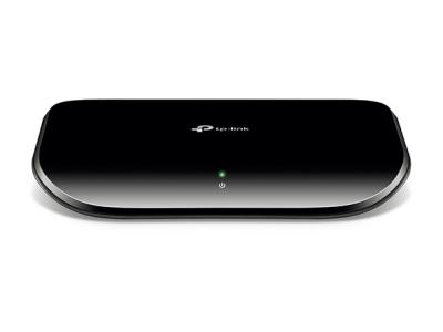 Коммутатор, TP-Link, TL-SG1005D, Настольный, 5 портов 10/100/1000M RJ45, Корпус пластик