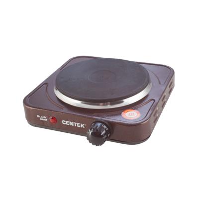 Плитка электрическая, Centek, CT-1506, 1конф ЧУГУН 155мм, 1000Вт, Индикатор работы, Siberia>
