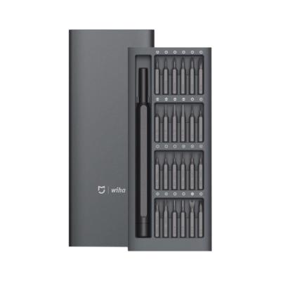 Набор точных отверток, Xiaomi, Mi Precision Screwdriver Kit, BHR4680GL/MJJXLSD002QW, Анодированный алюминиевый сплав, C4  28 мм, Количество бит: 24 шт, Серый