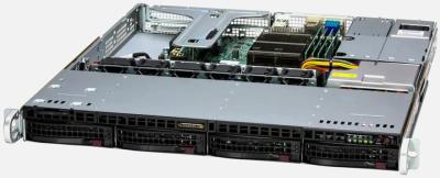 Суперсервер (промышленный компьютер) Supermicro SYS-511R-M 782, Xeon 6337P, 1x32GB DDR5-5600 ECC RDIMM, 1x480GB NVMe PCIe 4.0 SSD M.2, 1x600W, 2× RJ-45 1G LAN