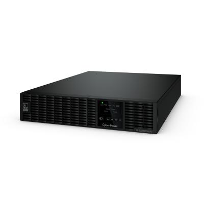 Источник бесперебойного питания, CyberPower,OL3000ERTXL2U, Мощность 3000В0А/2700Вт, OL-серия, On-Line, Стоечный 2U, ЖК/ Smart/USB/RS-232/Tel.line, Диапазон работы AVR:190-300В, Бат.1 шт.12В/9Ач*6 шт., Вых: 8xIEC C13/1хIEC C19, Чёрный