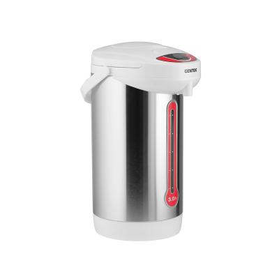 Термопот, Centek, CT-0080, 3л, 850W, 3 способа подачи воды, Корпус из нержавеющей стали, Белый