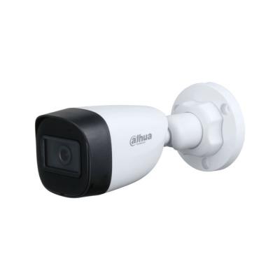 HDCVI видеокамера, Dahua, DH-HAC-HFW1801CP-0280B, цилиндрическая, 4K с ИК-подсветкой