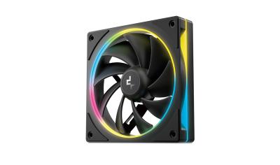 Cooler for PSU/CASE DEEPCOOL FL12R PWM BLACK ARGB 500-2150rpm 120mm