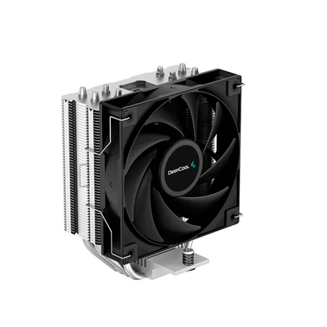 Кулер для процессора, Deepcool, AG400 R-AG400-BKNNMN-G-1, Intel 1700/1200/115х и AMD AM5/AM4, 220W, 120мм, 500- 2000±10% об/м, 75,89CFM,  30dB(A), 4pin, 125х92х150мм, Серебристый