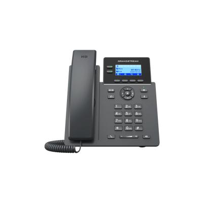 IP телефон Grandstream GRP2602G, 4 SIP-аккаунта, 2 линии, 2 порта GbE PoE, ЖК-дисплей 132x48 (2.41 дюйма) с подсветкой, блок питания 5 В/0.6 А
