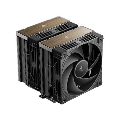 CPU cooler DEEPCOOL AK620 G2 LGA1851/1700/1200/115*/AMD 2x120mm Black PWM FDB fan,2000rpm,6HP