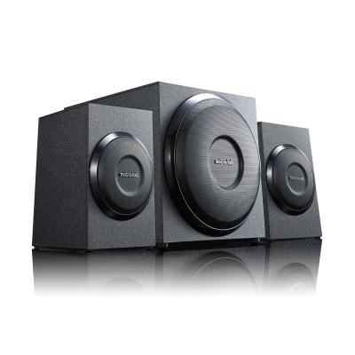 Акустическая система, Microlab, M-110, 2.1, 10Вт (5Вт+2,5Вт*2), Вход 3,5 MiniJack, Выход 2RCA, Чёрный