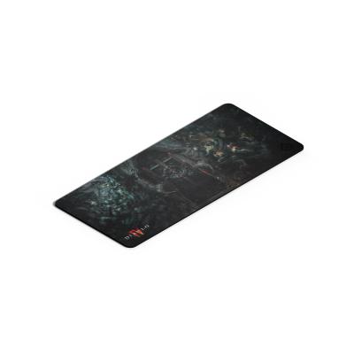 Коврик для компьютерной мыши, Steelseries, Qck XXL Diablo IV Edition, 63426, 900x400x4 мм, Резиновая основа, Тканевая поверхность, Склеивание, Гладкая поверхность, Чёрный