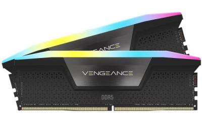 DDR5 Corsair VENGEANCE RGB 32GB (2x16GB) 6000MHz CL36 Black (CMH32GX5M2E6000Z36)