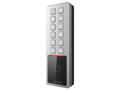 Терминал доступа HIKVISION DS-K1T805MBWX Mifare,пароль,Bluetooth
