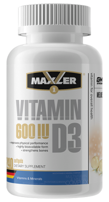 Maxler vitamin D3 (240 табл)