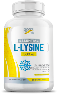 Proper Vit Essential L- Lysine 500mg 100 табл