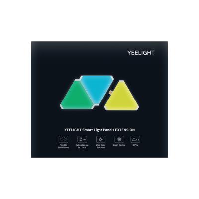 Световая панель, Yeelight, Smart Light Panels 3pcs Extension, YLFWD-0013, Дополнительные панели к Yeelight Smart Light Panels-6pcs (YLFWD-0012), Мультиколор