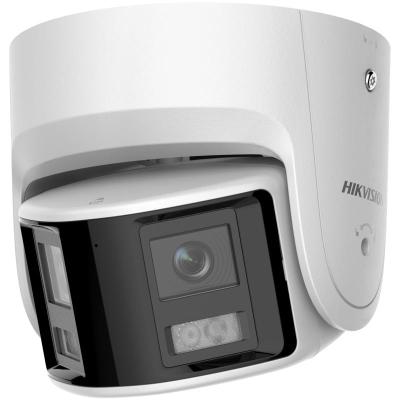 IP camera HIKVISION DS-2CD2347G2P-LSU/SL(C)(O-STD)панорам,купол,улич.4MP,LED 30M,MIC/SP,MicroSD