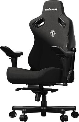 Gaming Chair AD12YDDC-L-20-B-CF AndaSeat Kaiser 4 L BLACK 5D Armrest 65mm wheels PVC Fabric