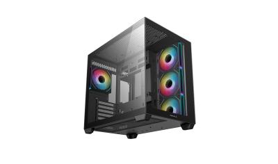 DEEPCOOL ATX CG530 4F WH WHITE w/o PSU USB3.0×2、USB2.0×1 Front, Type-C + 120mm*4 ARGB fans