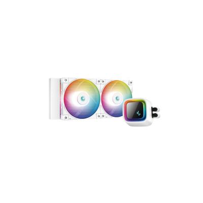 DEEPCOOL LS520 WH WHITE RGB120*2 FAN LGA20xx/1700/1200/115*/AMD