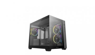 DEEPCOOL MATX CG330 3F w/o PSU USB3.0Ч2 Front + 3Ч120mm ARGB FANS