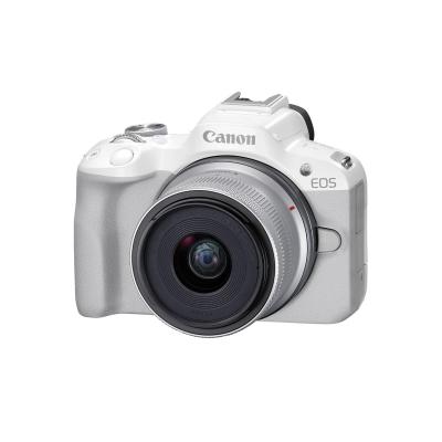 Цифровой фотоаппарат CANON EOS R50, + RF-S 18-45 mm IS STM, White, 5812C030