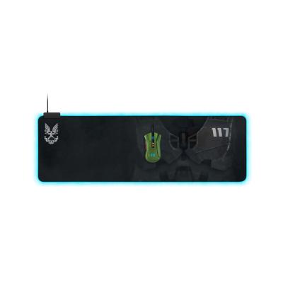 Коврик для компьютерной мыши, Razer, Goliathus Extended Chroma, Halo Infinite, RZ02-02500600-R3M1, 920*294*3мм, На базе подсветки Razer Chroma™ с возможностью настройки 16,8 млн цветовых оттенков, Микротекстурированная тканевая поверхность, Резиновое