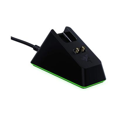 Док-станция для беспроводной зарядки мыши с настраиваемой RGB-подсветкой, Razer, Mouse Dock Chroma, RC30-03050200-R3M1, Порт USB-A для адаптера мыши, 51 г, Razer Chroma ™ RGB с 16,8 миллионами цветовых оттенков, Противоскользящая основа, Порт USB 2.0