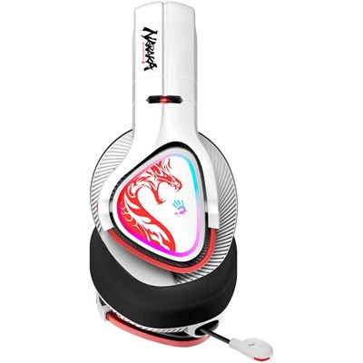 Наушники с микрофоном A4Tech BLOODY MR720 RGB WIRELESS 2.4G+BT V5.3 GAMING 7.1 NARAKA