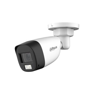 HDCVI видеокамера, Dahua, DH-HAC-HFW1200CLP-IL-A-0280B, цилиндрическая, 2 Мп, смарт-камера с двойным светом