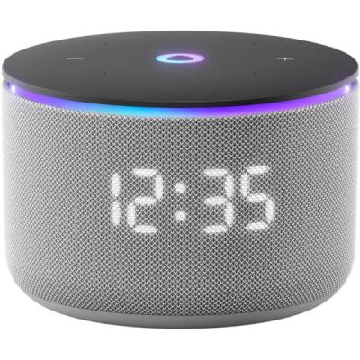 Умная колонка Яндекс YNDX-00059GRY, Яндекс Станция Мини 3 Про, 18Вт, 3 микрофона, 90 - 16 000 Гц, Wi-Fi (2,4–5 ГГц), Серый