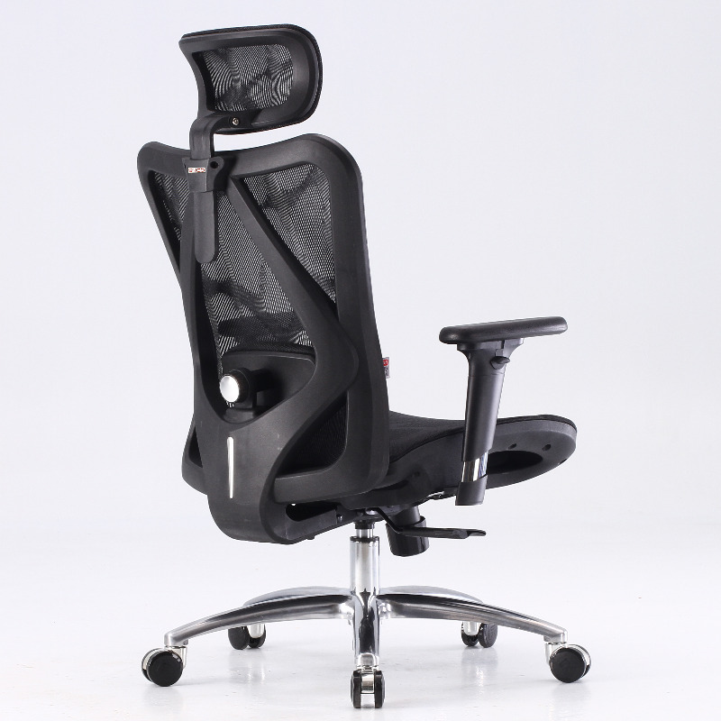 Office Chair SIHOO C300-B101 BLACK 6D Armrest, class 4 TUV gaslift,350mm aluminum base