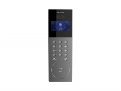 IP многоквартирная вызывная панель HIKVISION DS-KD9203-E6 (STD) 2MP,распозн.лиц,Mifare,IP65