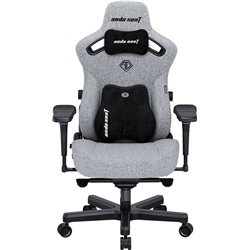 Gaming Chair AD12YDC-XL-01-G-PV/F-G02 AndaSeat Kaiser 3 PRO XL GRAY 5D Armrest 65mm wheels Fabric