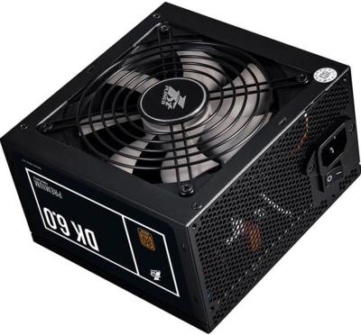 Блокпитания1STPLAYERDKPREMIUMPS-600AX,600W,ATX,APFC,BRONZE,20+4pin,4+4pin,6*Sata,2*Molex,2*PCI-E6+2pin,Вентилятор12см,140×150×86 мм, Черный