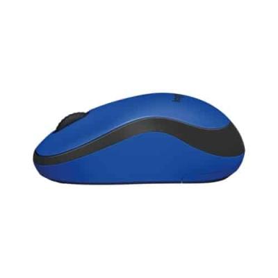 Мышь Logitech M221 Silent, 3 Buttons, 1000dpi, беспроводная, Blue Grey