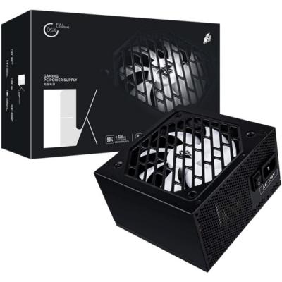 Блокпитания1STPLAYERPS-600FK,600W,ATX,APFC,20+4pin,4+4pin,6*Sata,2*Molex, 2*PCI-E 6+2pin, Вентилятор 12см, 140x150x86 мм, Черный