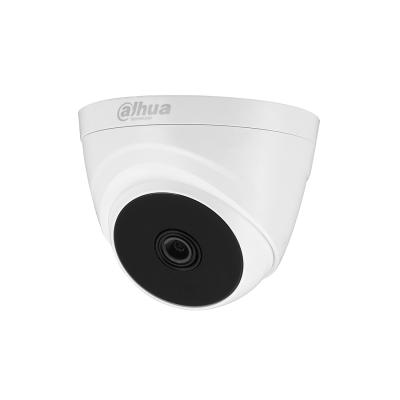 HDCVI видеокамера, Dahua, DH-HAC-T1A21P-0280B, купольная, CMOS-матрица 1/2,7", Механический ИК-фильтр, ИК-подсветка - до 20 м, Функция день/ночь, 2.0 мега., 0 лк/F=2.0, Объектив: f=2,8 мм, WDR, Скор. записи: 25/30 кадров в секунду при 1080P, 25/30/50