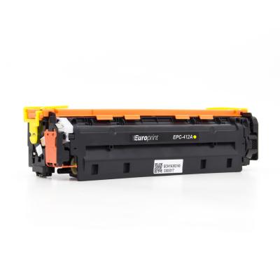 Картридж, Europrint, EPC-CF412A, Жёлтый, Для принтеров HP LaserJet Pro M377/M452/M477, 2300 страниц.