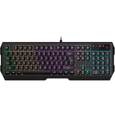 A4TECH BLOODY B135N GAMING NEON BACKLIGHT MULTIMEDIA KEYBOARD USB US+RUSSIAN
