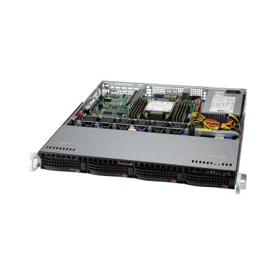 Серверная платформа, SUPERMICRO, SYS-510P-M, LGA4189, C621A, PCI-E, SVGA, SATA RAID, 4xHS SATA, 2xGbLAN, 8DDR4 500W