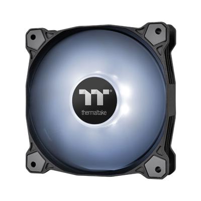 Кулер для компьютерного корпуса,Thermaltake, Pure A12 LED, CL-F109-PL12WT-A, 120мм, 500-1500 об.мин, 4pin PWM, Подсветка LED White, Габариты 120х120х25мм, Чёрный