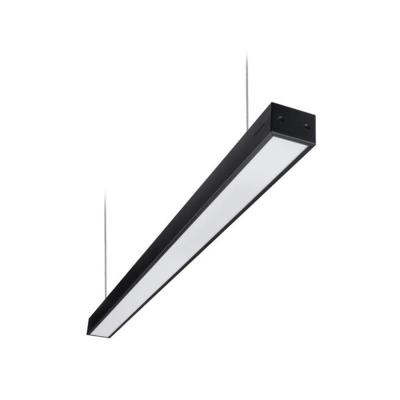 Линейный подвесной светильник, Philips, RC095V, LED26S/865-PSU-W07L120-BK-GM-G2, Мощность 28Вт. Световой поток 2600Лм, Температура 6500, Холодный, Индекс цветопередачи CRI80, Интегрированный нерегулируемый драйвер, Ширина 7мм, Длина 1200мм, Цвет черн