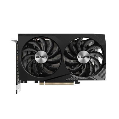 Видеокарта, Gigabyte, RTX3050 WINDFORCE OC 8G (GV-N3050WF2OCV2-8GD) 4719331314798, GDDR6, 128bit, 2-HDMI, 2-DP, Windforce 2X Fan, 198.1*120.6*39 мм, Цветная коробка