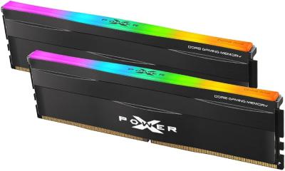 DDR5 32GB Kit (2x16GB) PC5-48000 (6000MHz) 1.35V, CL30, 288-Pin UDIMM, Desktop, RGB, with Heat sink (с Радиатором), Поддержка AMD EXPO, PATRIOT VIPER VENOM GAMING MEMORY, BLACK/SILVER, Made in Taiwan [PVVR532G600C30K]